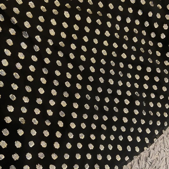 L’AGENCE NEW Jane Metallic Dot Chiffon Jacquard Spaghetti Cami Top Size XS - Picture 7 of 15